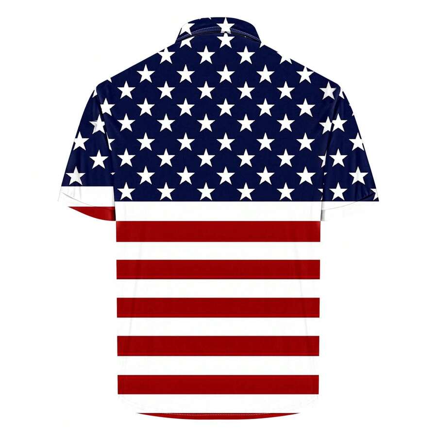 Polo Shirt Pique - アクティブな男性のためのクラシックなクリーンスターズストライプスのピケニットコットン風ポロシャツ、休暇やアウトドア、パーティー、夏に最適