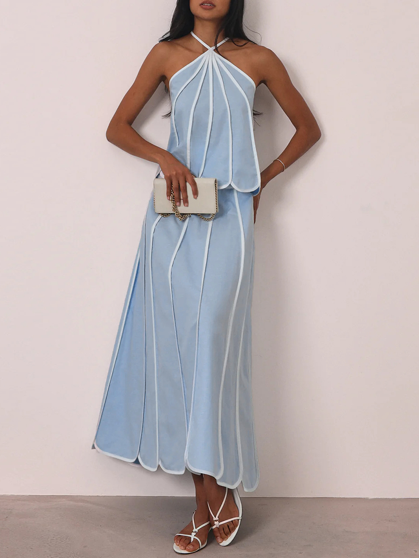 Short Linen Drawstring - Marthaqiqi 秋のレディースパジャマ 2 点セット タンクトップ パジャマ
