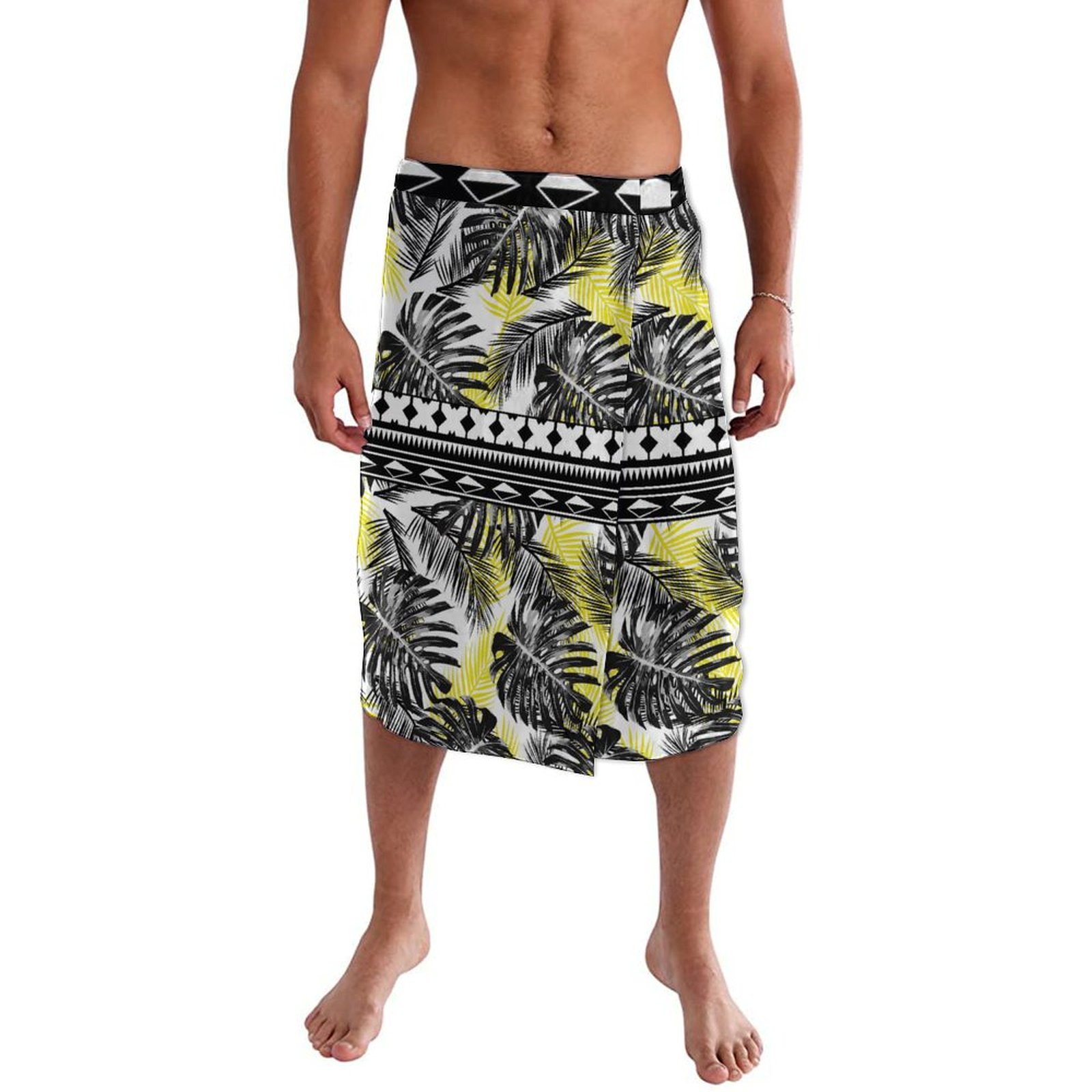 ホットハワイアンエスニックスタイルメンズラップドレスポリネシ - Sarong Men Wrap のレビューと価格