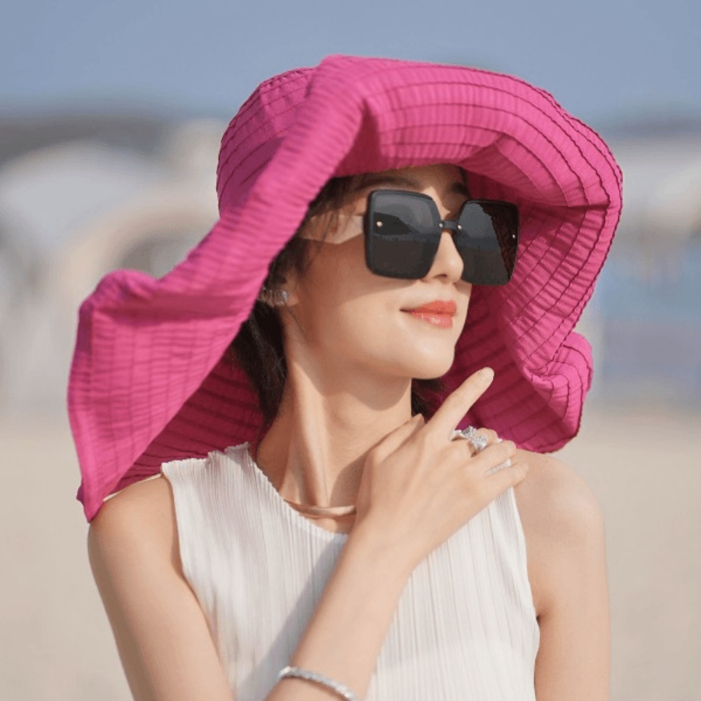 パッカブルちょう結び DIY 成形可能なつば広帽子日焼け止め - Packable Hat Nylon のレビューと価格