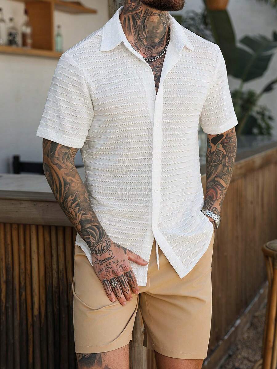 Genlund メンズ バーントオレンジ サマー 2 ピース - Resort Shirt Floral のレビューと価格